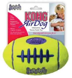 Best Airdog Football M - amerikansk fodbold til hundeleg Hundelegetøj Til Alle Hunde Leg Og Aktivering Året Rundt|Legetøj Til Hvalpe - Sjov Leg, Aktivering Og Tryghed Fra Første Dag