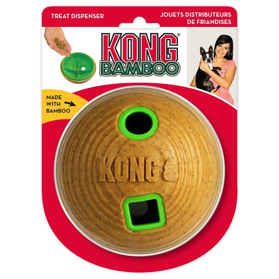 Outlet Bamboo Ball 12 cm - aktiveringslegetøj til hunde Hundelegetøj Til Alle Hunde Leg Og Aktivering Året Rundt|Legetøj Til Hvalpe - Sjov Leg, Aktivering Og Tryghed Fra Første Dag