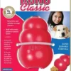 Clearance Classic Large Rød - klassisk tyggelegetøj i gummi Hundelegetøj Til Alle Hunde Leg Og Aktivering Året Rundt|Legetøj Til Hvalpe - Sjov Leg, Aktivering Og Tryghed Fra Første Dag