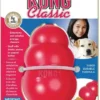 Classic Medium Rød - klassisk tyggelegetøj i gummi Hundelegetøj Til Alle Hunde Leg Og Aktivering Året Rundt|Legetøj Til Hvalpe - Sjov Leg, Aktivering Og Tryghed Fra Første Dag
