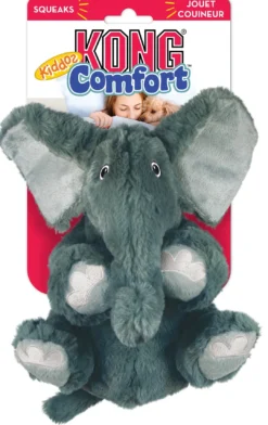 Outlet Comfort Kiddos Elephant Small 18 cm - elefant bamse til hunde Hundelegetøj Til Alle Hunde Leg Og Aktivering Året Rundt|Legetøj Til Hvalpe - Sjov Leg, Aktivering Og Tryghed Fra Første Dag