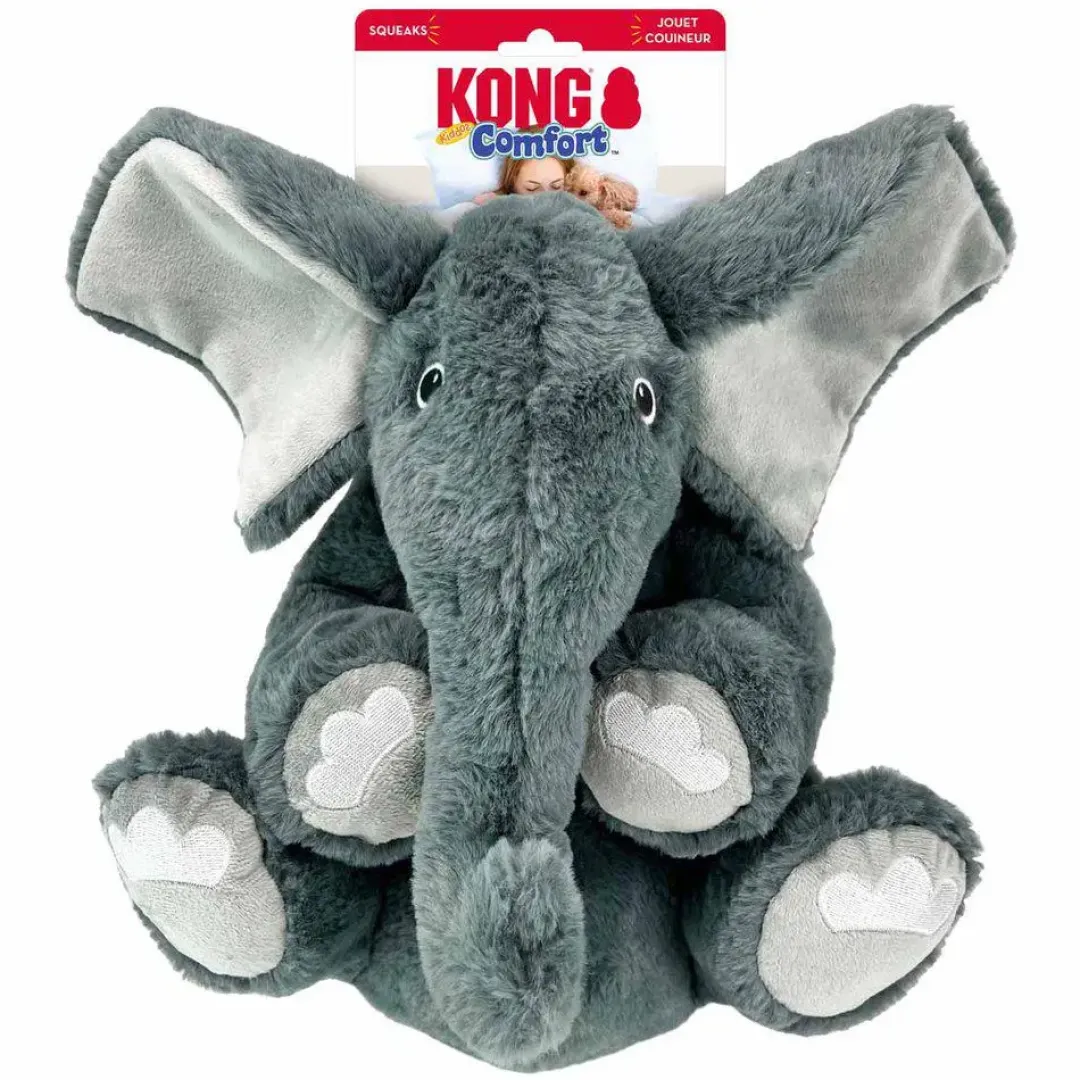 Sale Comfort Kiddos Jumbo Elephant XL - kæmpe elefant bamse til store hunde Hundelegetøj Til Alle Hunde Leg Og Aktivering Året Rundt|Legetøj Til Hvalpe - Sjov Leg, Aktivering Og Tryghed Fra Første Dag