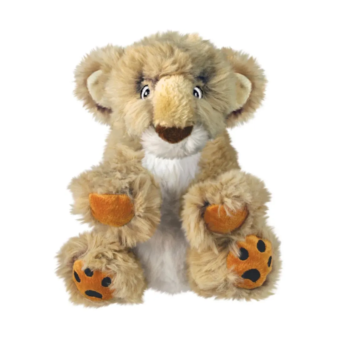 Hot Comfort Kiddos Lion Large 23 cm - løve bamse til hunde Hundelegetøj Til Alle Hunde Leg Og Aktivering Året Rundt|Legetøj Til Hvalpe - Sjov Leg, Aktivering Og Tryghed Fra Første Dag