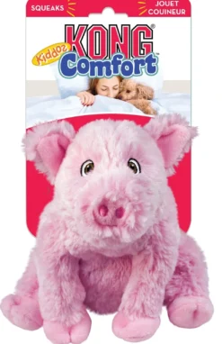 Discount Comfort Kiddos Pig Small 16 cm - gris bamse til hunde Hundelegetøj Til Alle Hunde Leg Og Aktivering Året Rundt|Legetøj Til Hvalpe - Sjov Leg, Aktivering Og Tryghed Fra Første Dag