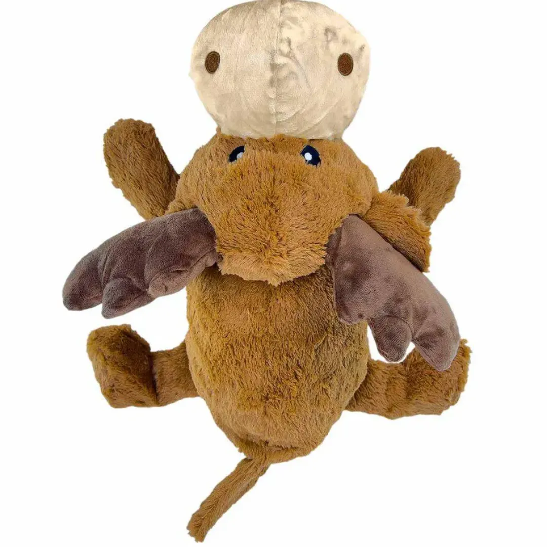 Best Cozie Marvin Moose Jumbo XL - kæmpe bamse til store hunde Hundelegetøj Til Alle Hunde Leg Og Aktivering Året Rundt|Legetøj Til Hvalpe - Sjov Leg, Aktivering Og Tryghed Fra Første Dag