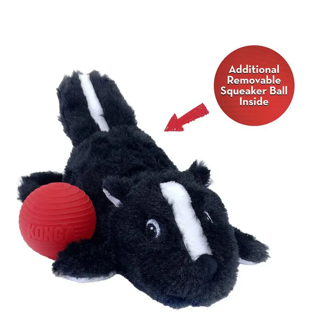 Cozie Pocketz Skunk S 29x14x6 cm - skunk bamse til hunde Hundelegetøj Til Alle Hunde Leg Og Aktivering Året Rundt|Legetøj Til Hvalpe - Sjov Leg, Aktivering Og Tryghed Fra Første Dag