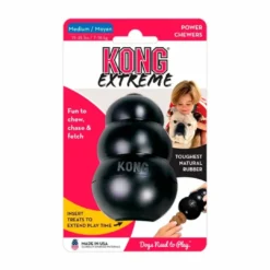 Outlet Extreme Original Sort Medium - ekstra slidstærkt tyggelegetøj Hundelegetøj Til Alle Hunde Leg Og Aktivering Året Rundt|Legetøj Til Hvalpe - Sjov Leg, Aktivering Og Tryghed Fra Første Dag