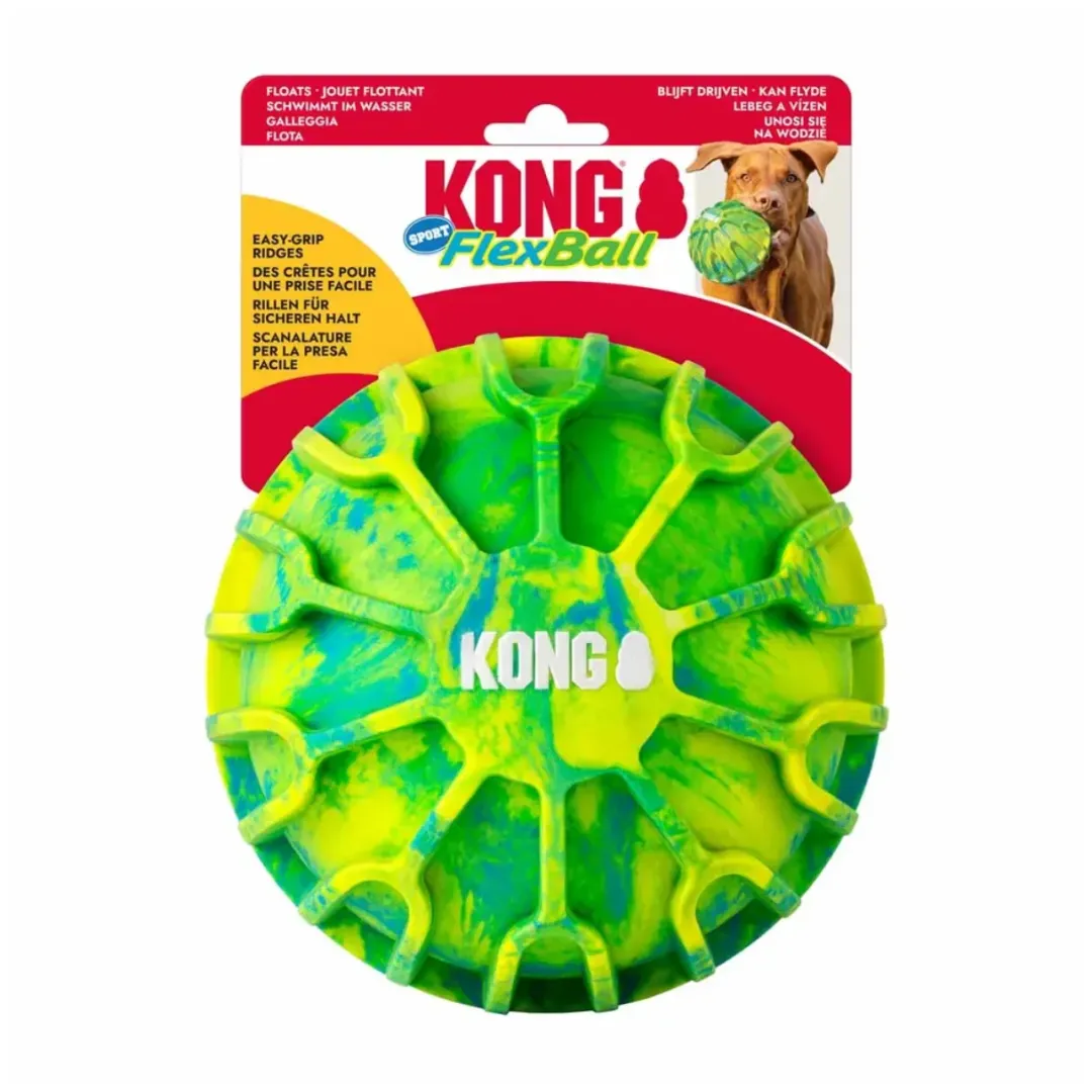 Outlet FlexBall sportbold XL 18 cm Hundelegetøj Til Alle Hunde Leg Og Aktivering Året Rundt|Legetøj Til Hvalpe - Sjov Leg, Aktivering Og Tryghed Fra Første Dag