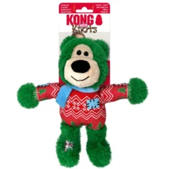 Holiday Wild Knots Bear Mix M/L - jule hundelegetøj Julelegetøj Til Dyr