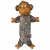 Best Hundelegetøj LowStuff Monkey Grå L 40 cm - abe bamse til hunde Hundelegetøj Til Alle Hunde Leg Og Aktivering Året Rundt|Legetøj Til Hvalpe - Sjov Leg, Aktivering Og Tryghed Fra Første Dag
