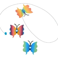 Outlet Kattelegetøj Teaser Purrsuit Butterfly Replacement 33x9x0,5 cm Killingelegetøj - Sjov, Træning Og Aktivering For Killinger|Kattelegetøj