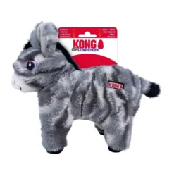 Clearance Low Stuff Stripes Donkey 25x27x8,5 cm - æsel bamse til hunde Hundelegetøj Til Alle Hunde Leg Og Aktivering Året Rundt|Legetøj Til Hvalpe - Sjov Leg, Aktivering Og Tryghed Fra Første Dag