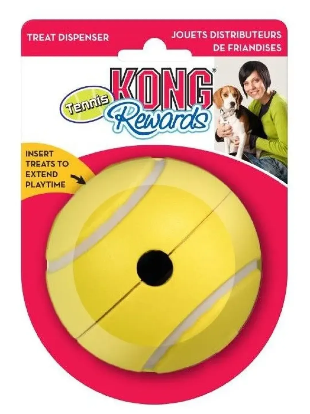 Clearance Reward Tennis Gul Small 8 cm - aktiveringslegetøj til hunde Hundelegetøj Til Alle Hunde Leg Og Aktivering Året Rundt|Legetøj Til Hvalpe - Sjov Leg, Aktivering Og Tryghed Fra Første Dag