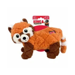 Scampers Red Panda M hundebamse 23x25,5x12 cm - blød leg og kram Hundelegetøj Til Alle Hunde Leg Og Aktivering Året Rundt|Legetøj Til Hvalpe - Sjov Leg, Aktivering Og Tryghed Fra Første Dag