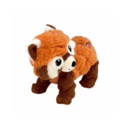 Scampers Red Panda M hundebamse 23x25,5x12 cm - blød leg og kram Hundelegetøj Til Alle Hunde Leg Og Aktivering Året Rundt|Legetøj Til Hvalpe - Sjov Leg, Aktivering Og Tryghed Fra Første Dag
