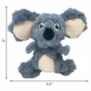 Clearance Scrumplez Koala M - blød koalabamse med sjove pibelyde Hundelegetøj Til Alle Hunde Leg Og Aktivering Året Rundt|Legetøj Til Hvalpe - Sjov Leg, Aktivering Og Tryghed Fra Første Dag