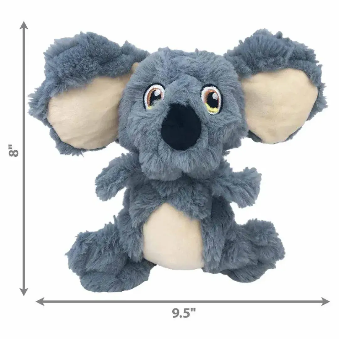 Clearance Scrumplez Koala M - blød koalabamse med sjove pibelyde Hundelegetøj Til Alle Hunde Leg Og Aktivering Året Rundt|Legetøj Til Hvalpe - Sjov Leg, Aktivering Og Tryghed Fra Første Dag