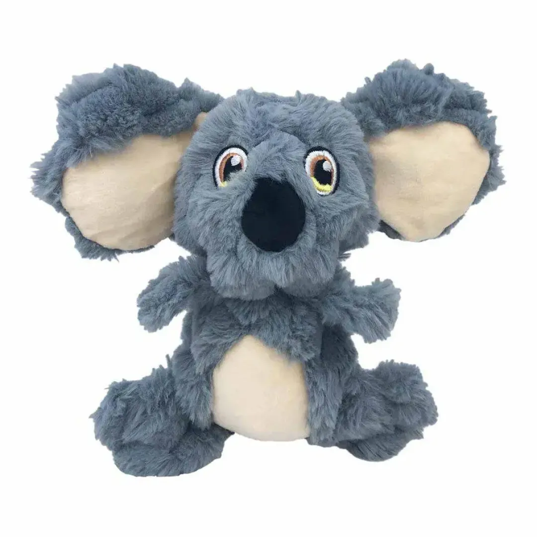 Clearance Scrumplez Koala M - blød koalabamse med sjove pibelyde Hundelegetøj Til Alle Hunde Leg Og Aktivering Året Rundt|Legetøj Til Hvalpe - Sjov Leg, Aktivering Og Tryghed Fra Første Dag