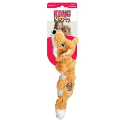 Clearance Scrunch Knots Fox Orange M 36 cm - ræv med reb Hundelegetøj Til Alle Hunde Leg Og Aktivering Året Rundt|Legetøj Til Hvalpe - Sjov Leg, Aktivering Og Tryghed Fra Første Dag