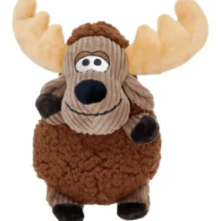 Sherps Floofs Moose M - nuttet moose bamse til hunde Hundelegetøj Til Alle Hunde Leg Og Aktivering Året Rundt|Legetøj Til Hvalpe - Sjov Leg, Aktivering Og Tryghed Fra Første Dag