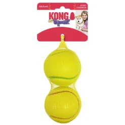 New Squeez Tennis 2 stk Ø 8 cm - sjove bolde med piv Hundelegetøj Til Alle Hunde Leg Og Aktivering Året Rundt|Legetøj Til Hvalpe - Sjov Leg, Aktivering Og Tryghed Fra Første Dag