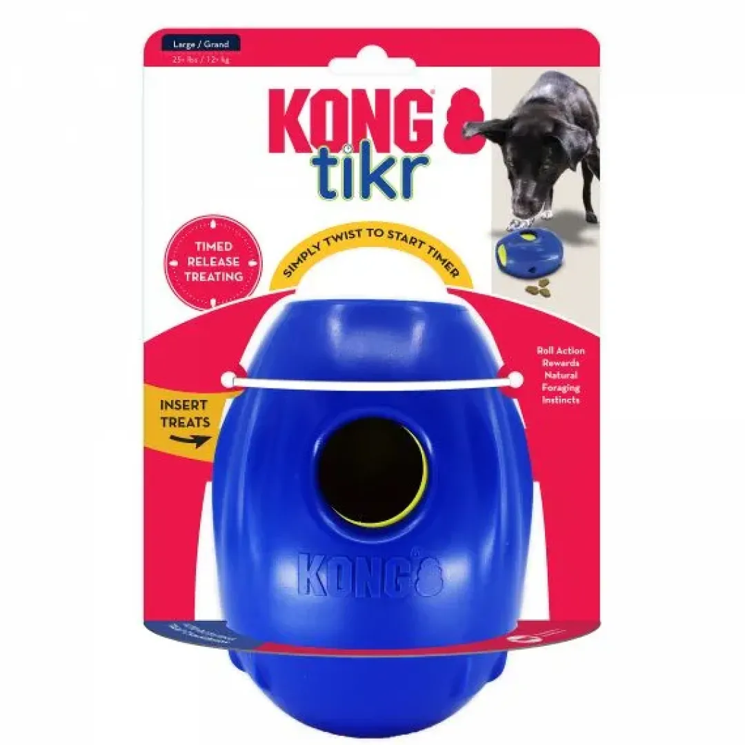 Outlet Tikr Blå Small 12 cm - aktiveringslegetøj til hunde Hundelegetøj Til Alle Hunde Leg Og Aktivering Året Rundt|Legetøj Til Hvalpe - Sjov Leg, Aktivering Og Tryghed Fra Første Dag