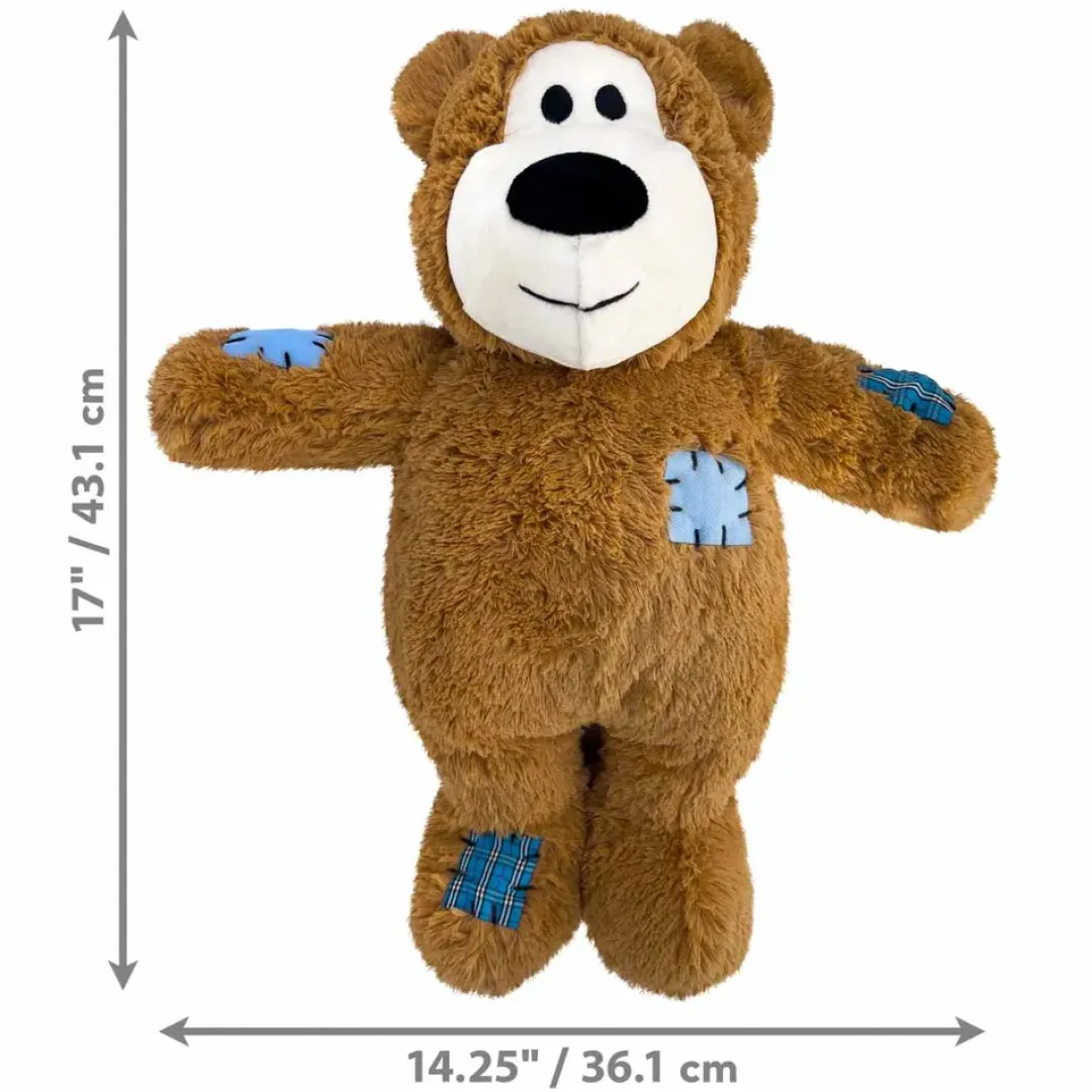 Best Wild Knots Bjørn Jumbo Xl- Meget stor bamse med reb Hundelegetøj Til Alle Hunde Leg Og Aktivering Året Rundt