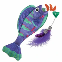 Clearance Wrangler Angler Fish Mix Killingelegetøj - Sjov, Træning Og Aktivering For Killinger|Kattelegetøj