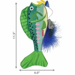 Clearance Wrangler Angler Fish Mix Killingelegetøj - Sjov, Træning Og Aktivering For Killinger|Kattelegetøj