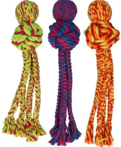 Best Wubba Weaves S 26 cm Mix - hundelegetøj Hundelegetøj Til Alle Hunde Leg Og Aktivering Året Rundt|Legetøj Til Hvalpe - Sjov Leg, Aktivering Og Tryghed Fra Første Dag