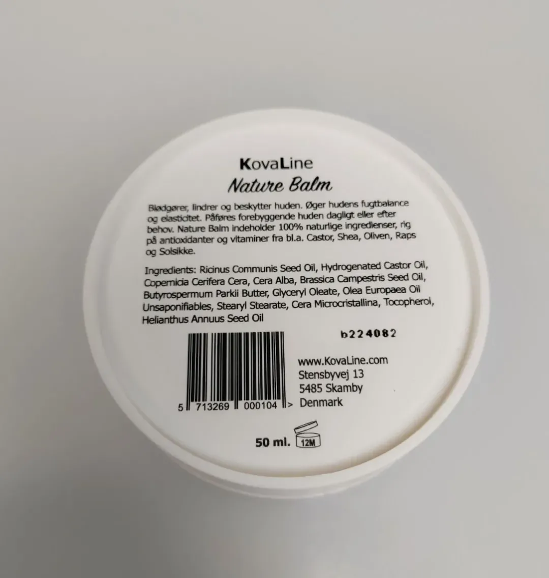 Online KovaLine Nature Balm 100 ml Plejemidler Til Hund Med Fokus På Sundhed Og Velvære|Pleje Af Hvalpe - Alt I Plejemidler Til Pels, Poter Og Hud