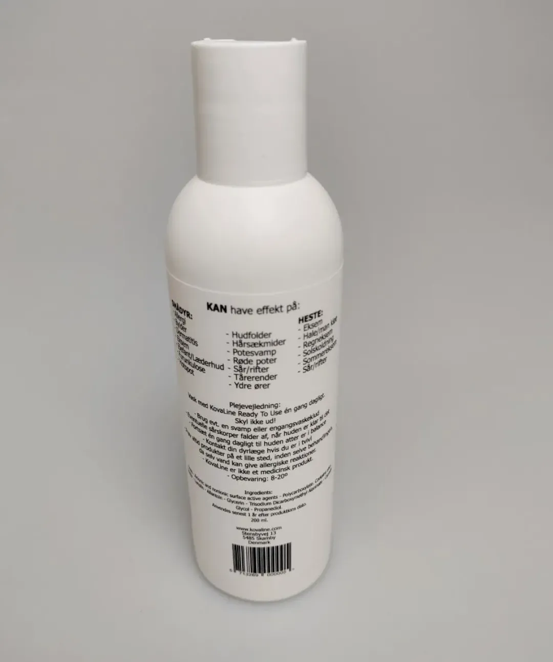 Best KovaLine Ready to use med Aloe Vera 200 ml Plejemidler Til Hund Med Fokus På Sundhed Og Velvære|Pleje Af Hvalpe - Alt I Plejemidler Til Pels, Poter Og Hud