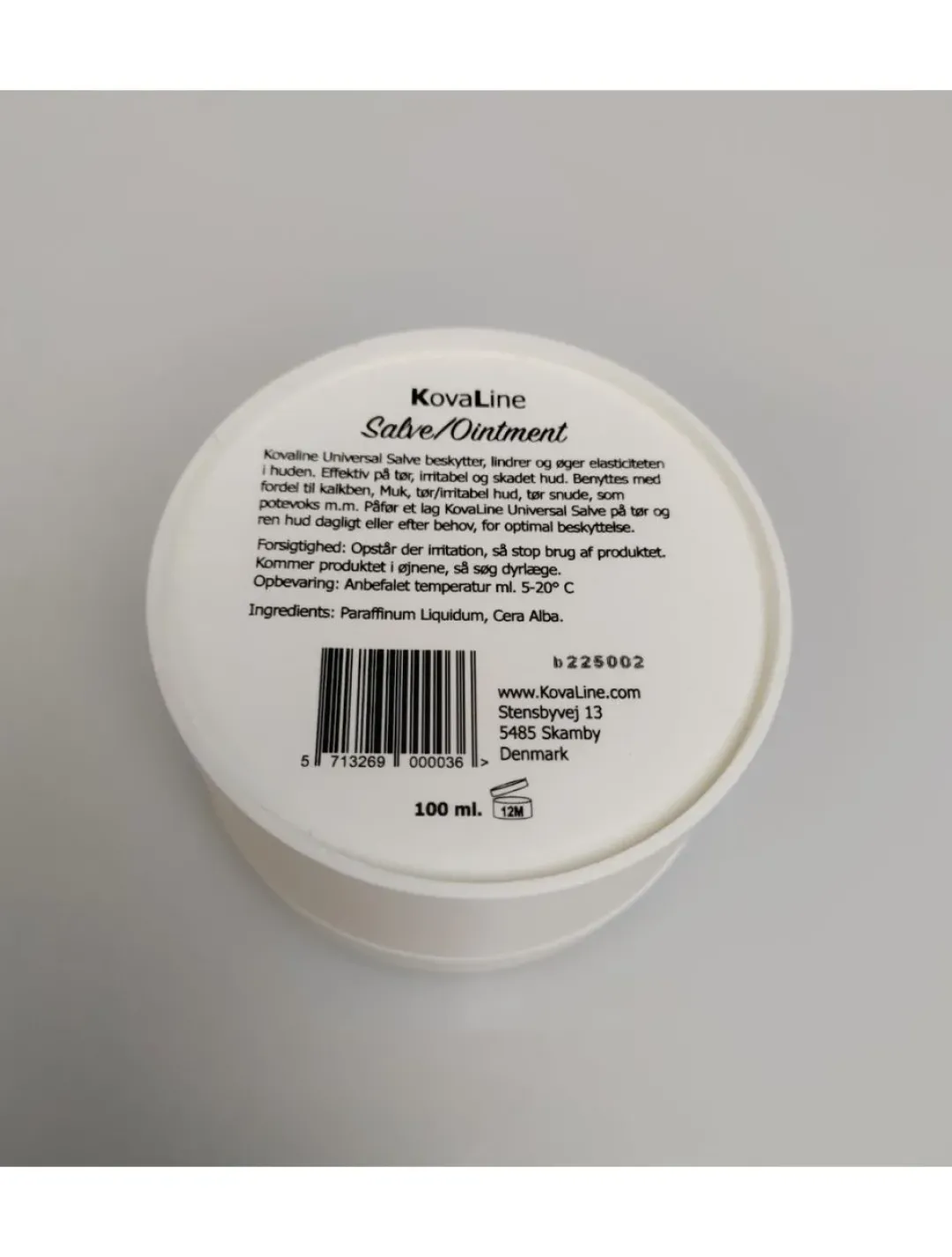 New KovaLine Universal Salve 100 ml Plejemidler Til Hund Med Fokus På Sundhed Og Velvære|Pleje Af Hvalpe - Alt I Plejemidler Til Pels, Poter Og Hud