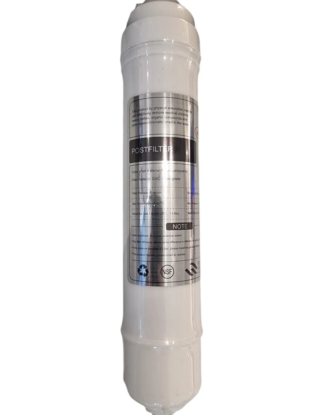 Online Krausen Inline 2 tomme GAC filter (kulfilter) Osmoseanlæg