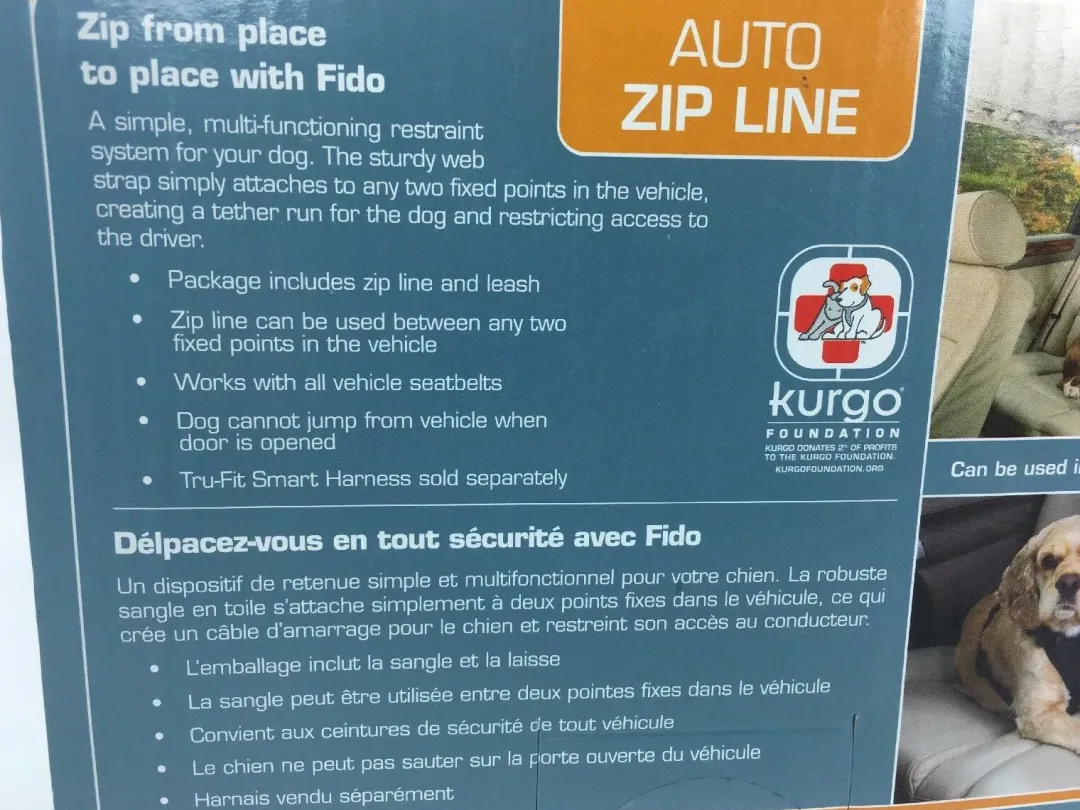 Auto Zip Line Transport Og Adgang Til Hvalpe - Tryg Og Nem Hverdag|Transport Og Adgang For Hunde - Tryg Og Nem Hverdag