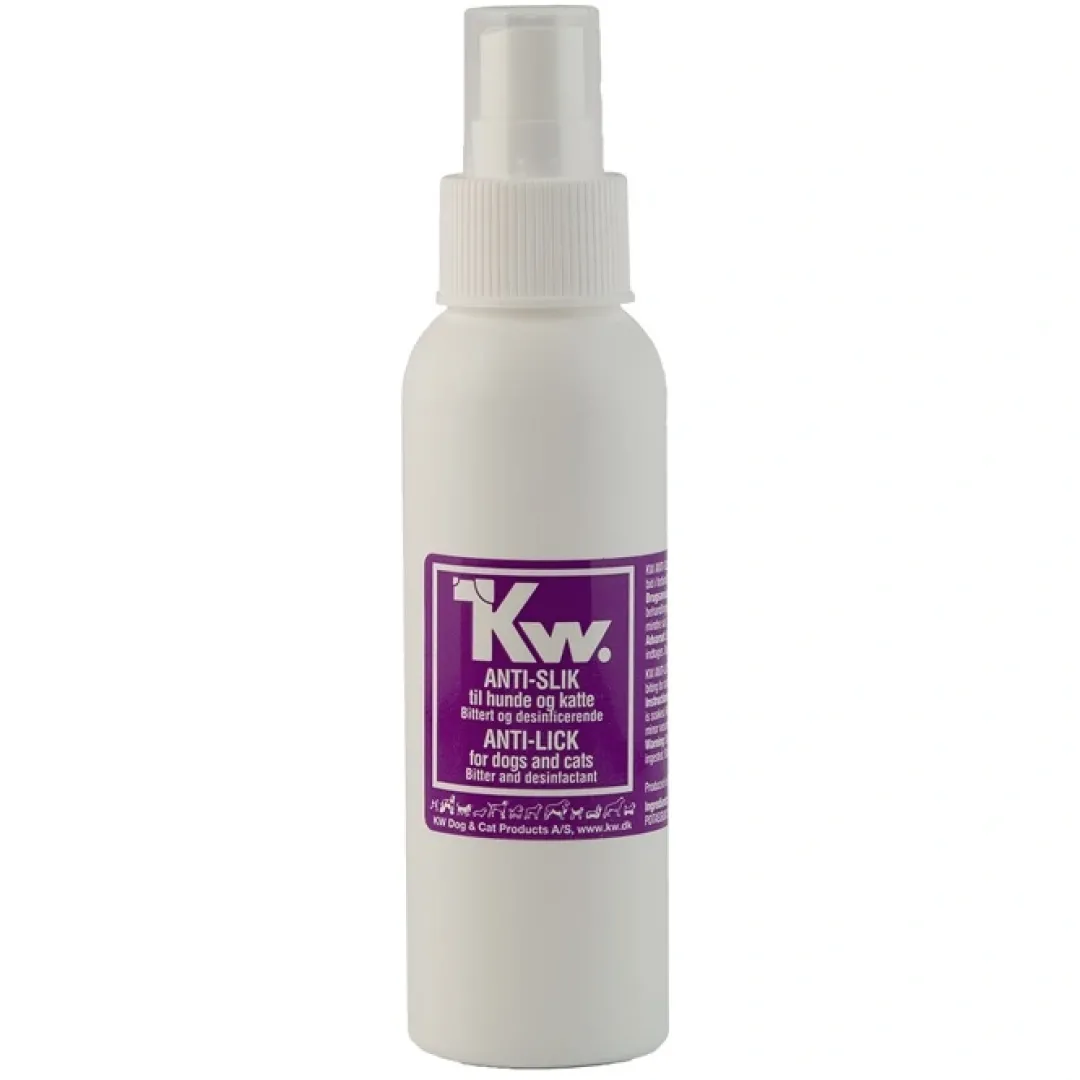 New KW Anti slik 100 ml Plejemidler Til Hund Med Fokus På Sundhed Og Velvære|Pleje Af Hvalpe - Alt I Plejemidler Til Pels, Poter Og Hud