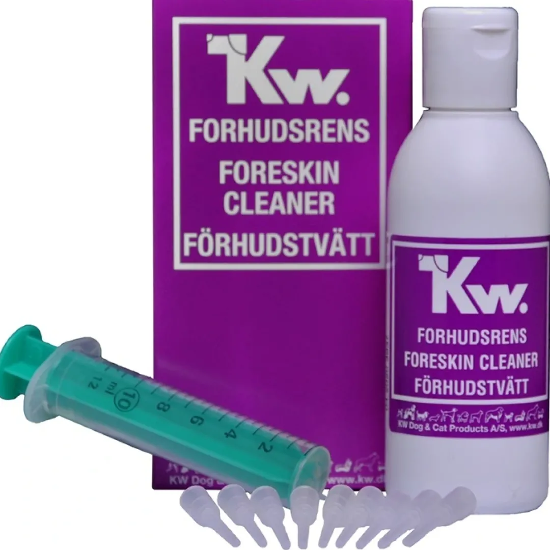 Hot KW Forhudsrens 100 ml Plejemidler Til Hund Med Fokus På Sundhed Og Velvære|Pleje Af Hvalpe - Alt I Plejemidler Til Pels, Poter Og Hud