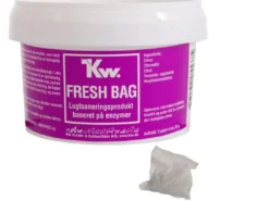 New KW Fresh bag 5 X 20 g i plastbøtte Plejemidler Til Hund Med Fokus På Sundhed Og Velvære|Pleje Af Hvalpe - Alt I Plejemidler Til Pels, Poter Og Hud