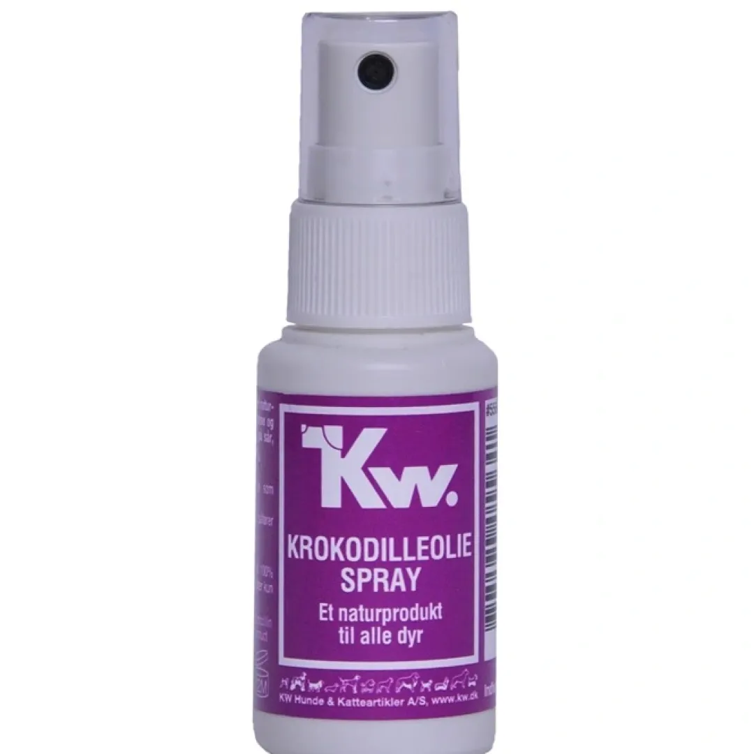 Online KW Krokodilleolie spray 30 ml Specielle Hud Cremer|Plejemidler Til Hund Med Fokus På Sundhed Og Velvære