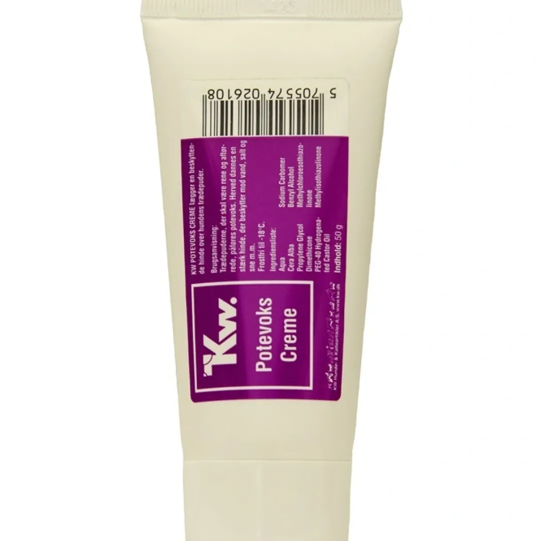 Clearance KW Potevoks creme tube 50 g Plejemidler Til Hund Med Fokus På Sundhed Og Velvære|Pleje Af Hvalpe - Alt I Plejemidler Til Pels, Poter Og Hud