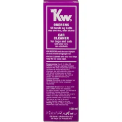Best KW Ørerens til hunde og katte med Aloe Vera (klorhexadin) 100 ml Plejemidler Til Katte|Plejemidler Til Hund Med Fokus På Sundhed Og Velvære