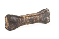 Outlet Lakseskindben presset 12 cm 45 g - naturlig hundesnack Hundeguf Og Tyggeben Til Hunde