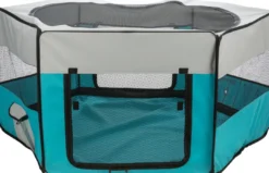 Online Løbegård Nylon til Kaniner og marsvin eller hundehvalpe 130 x 55 cm Bure & Tilbehør Til Gnavere & Kaniner