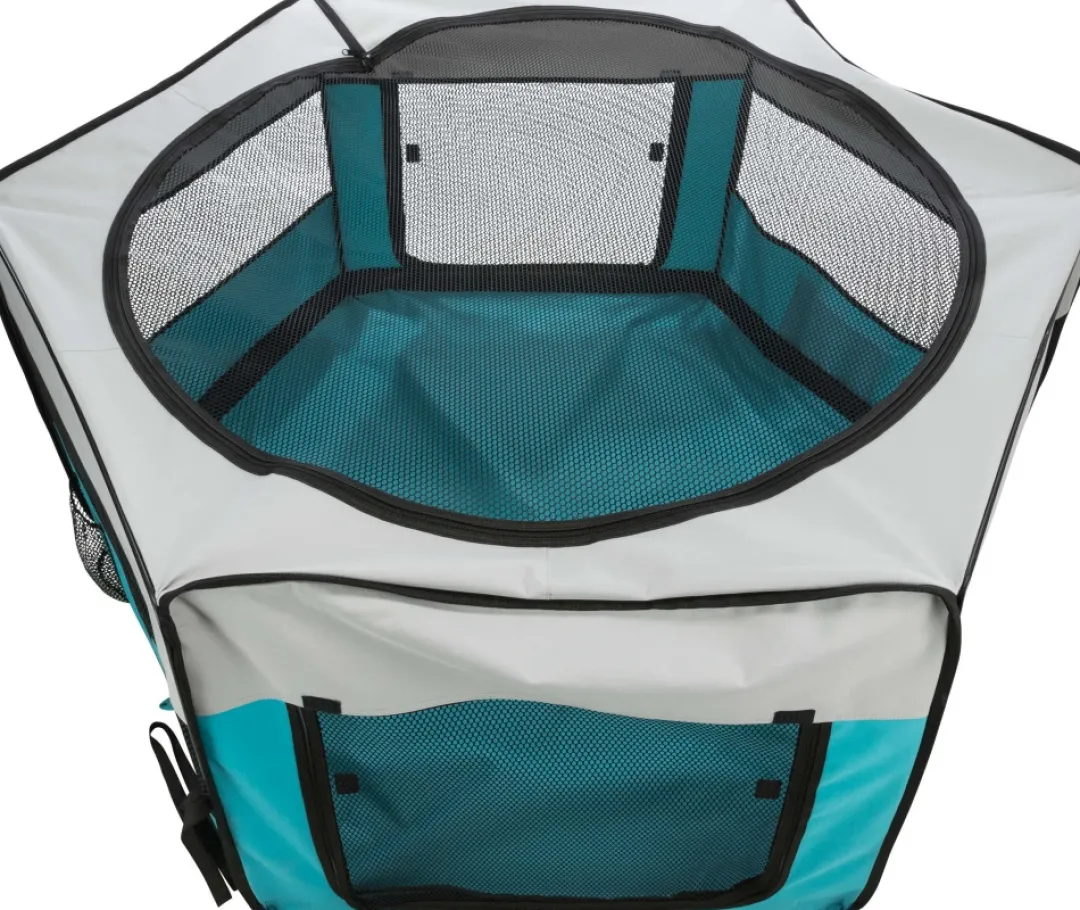 Online Løbegård Nylon til Kaniner og marsvin eller hundehvalpe 130 x 55 cm Bure & Tilbehør Til Gnavere & Kaniner