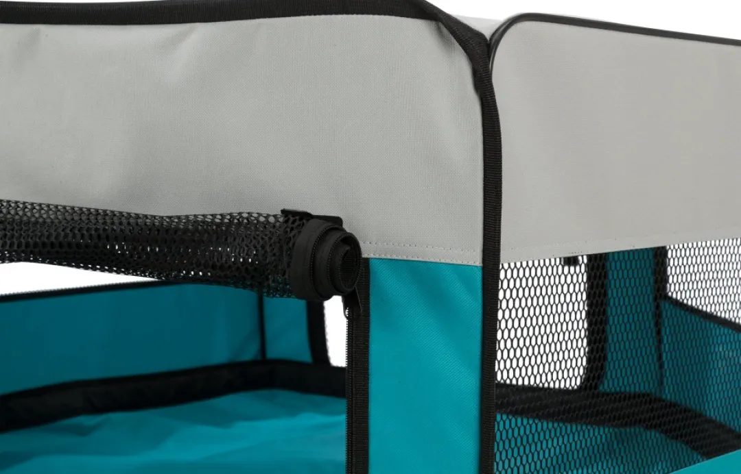 Online Løbegård Nylon til Kaniner og marsvin eller hundehvalpe 130 x 55 cm Bure & Tilbehør Til Gnavere & Kaniner