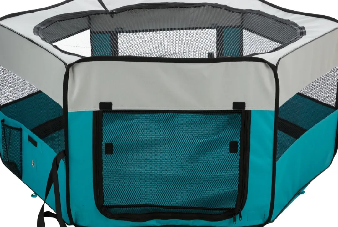 Online Løbegård Nylon til Kaniner og marsvin eller hundehvalpe 130 x 55 cm Bure & Tilbehør Til Gnavere & Kaniner