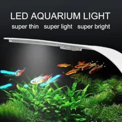 Clearance LED lampe 10 Watt X5 hvid - Superslim lys til nanoakvarier Akvarielamper