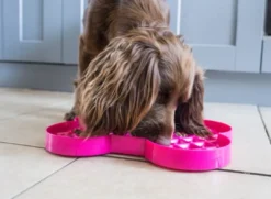 Slowfeeder Slikkeplade 32 cm - slowfeeder plade til hunde Killingelegetøj - Sjov, Træning Og Aktivering For Killinger|Hundelegetøj Til Alle Hunde Leg Og Aktivering Året Rundt