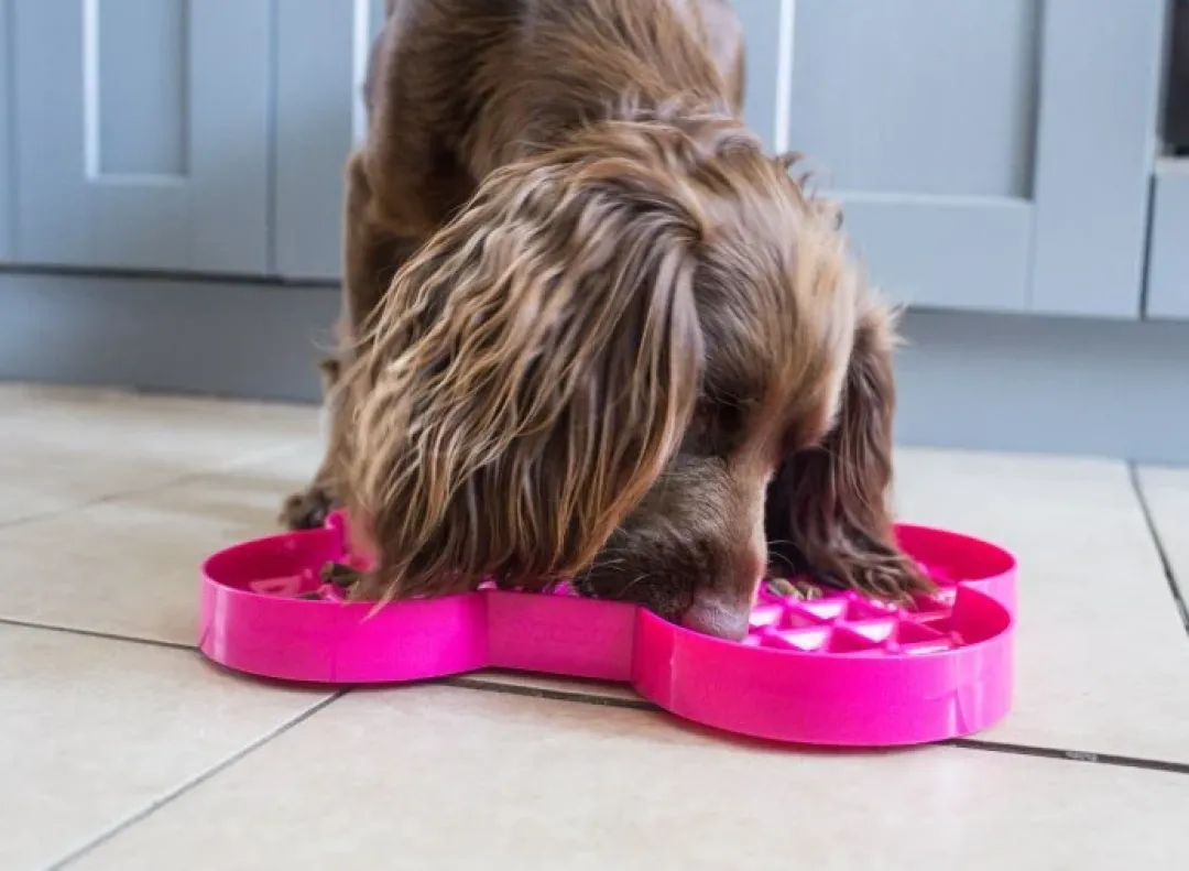 Slowfeeder Slikkeplade 32 cm - slowfeeder plade til hunde Killingelegetøj - Sjov, Træning Og Aktivering For Killinger|Hundelegetøj Til Alle Hunde Leg Og Aktivering Året Rundt
