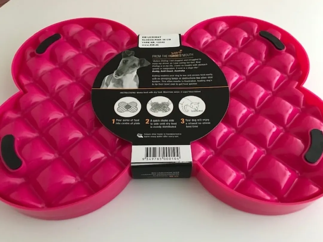 Slowfeeder Slikkeplade 32 cm - slowfeeder plade til hunde Killingelegetøj - Sjov, Træning Og Aktivering For Killinger|Hundelegetøj Til Alle Hunde Leg Og Aktivering Året Rundt